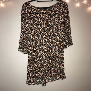 Floral Forever 21 Romper